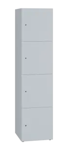 DOMINIT 44 úložná skříň 4-boxová, 1817x450x400 mm, bílá